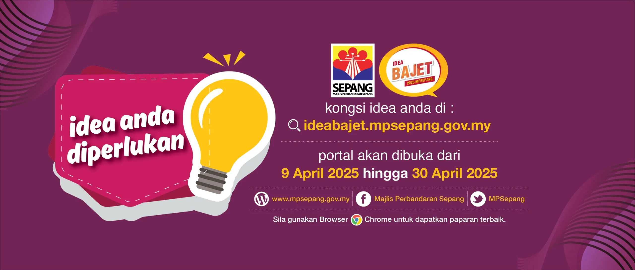 idea bajet